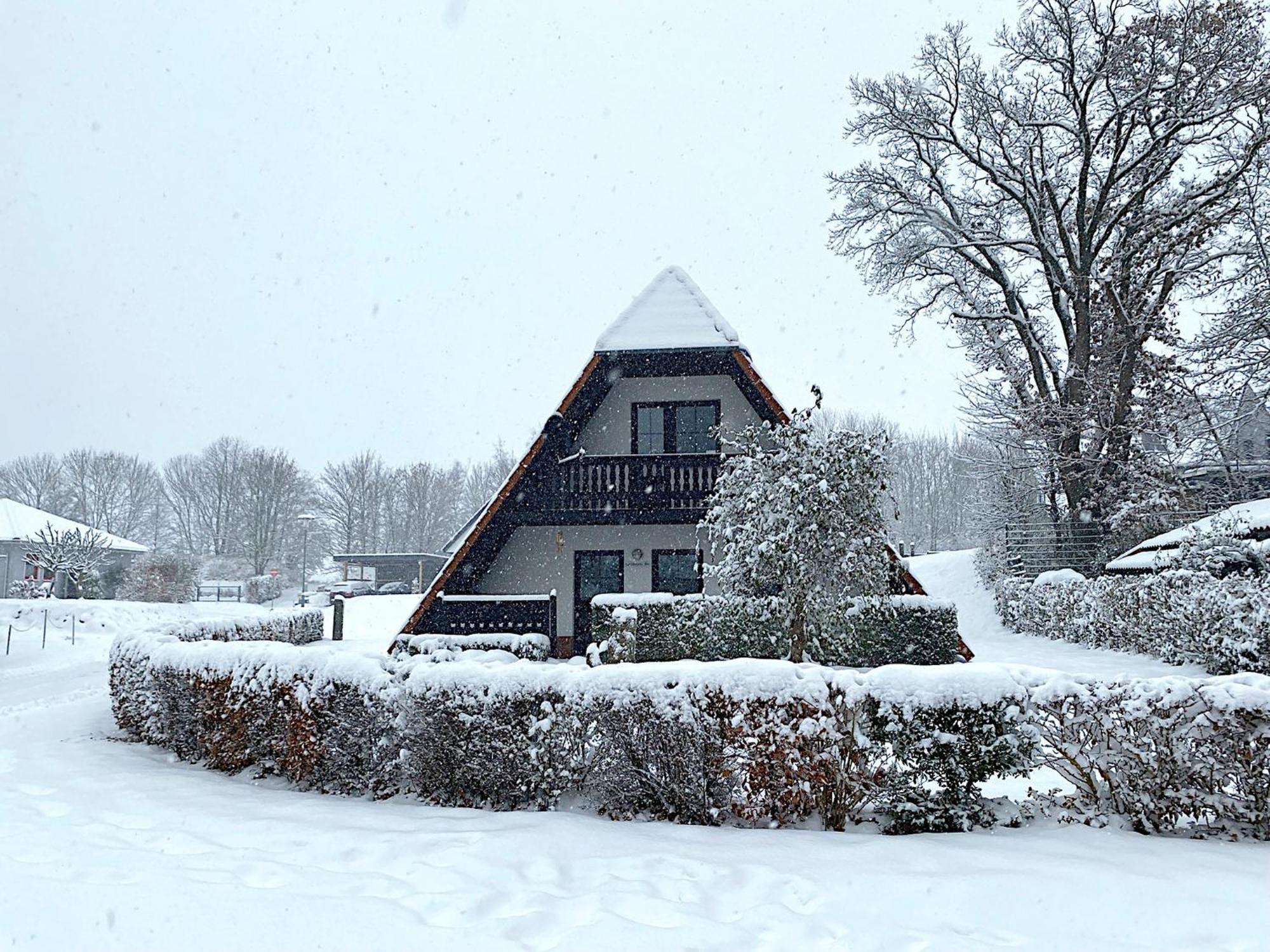 Finnhäuser am Vogelpark - Haus Andrea Marlow Exterior foto