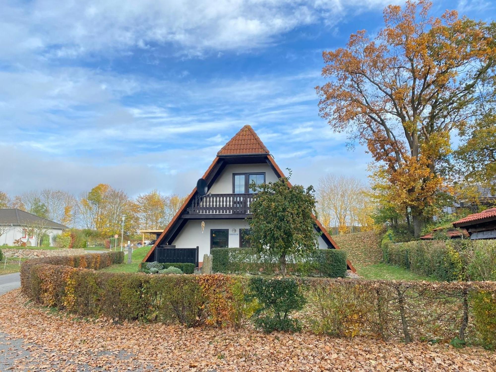 Finnhäuser am Vogelpark - Haus Andrea Marlow Exterior foto